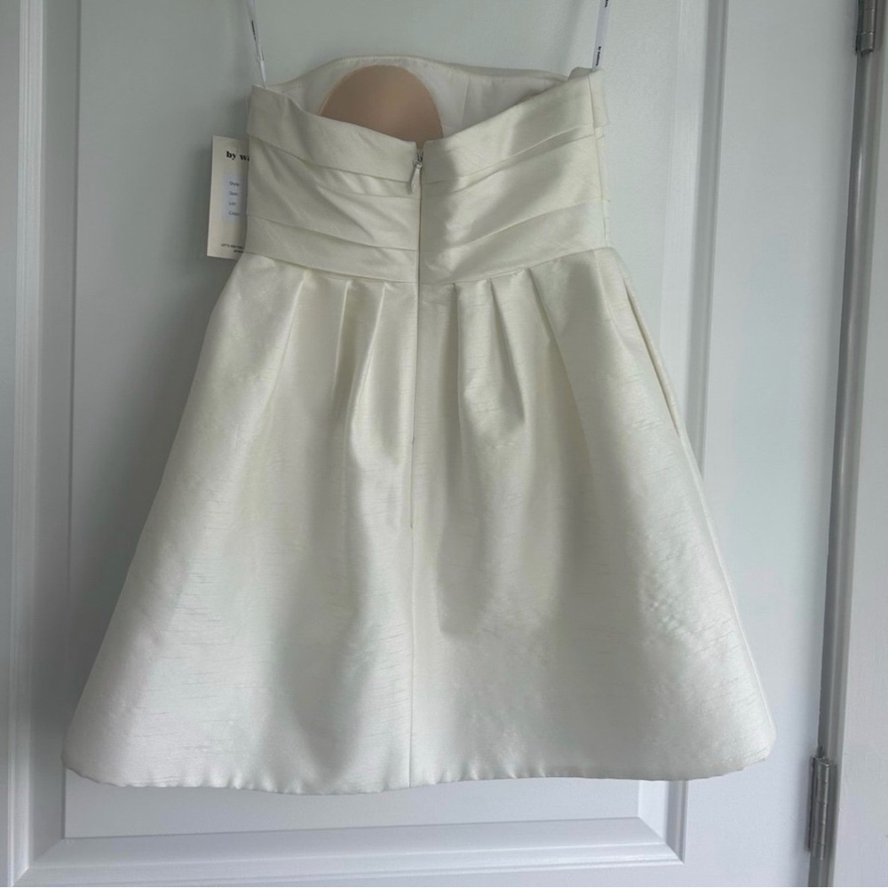 By Watters White Trifle Mini Dress - Picture 2 of 6